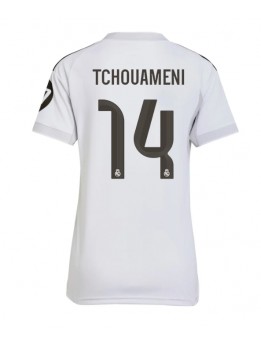 Real Madrid Aurelien Tchouameni #14 Zenski Domaci Dres 2025-26 Kratak Rukavima